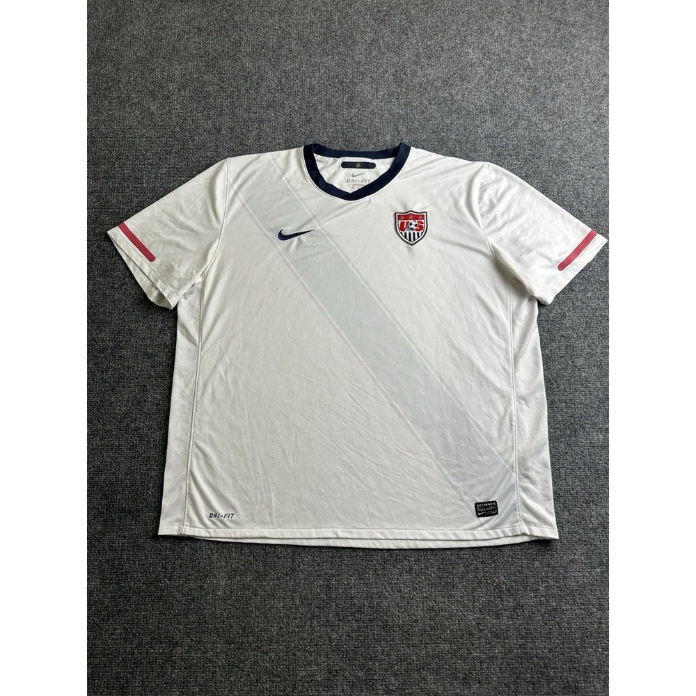Men's Nike USA 2010 World Cup Home Soccer Jersey Dri-FIT, Size 2XL